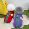 Soft Dog Sweater Warm Dog Jacket Dog Coat Two-Legged Pet Clothes Winter