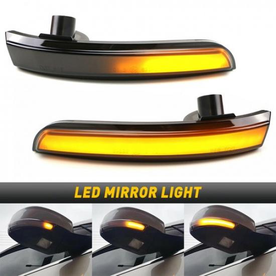 Sequential LED Side Mirror Signal Turn Light for Ford Kuga Escape EcoSport Focus