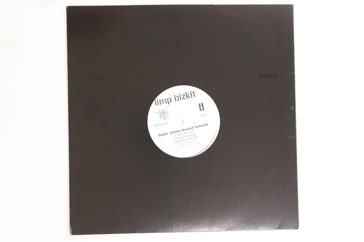 

12-дюймовая пластинка LIMP BIZKIT - Rollin (Городской штурмовой автомобиль) INTR102281 INTERSCOPE 2000 США Рэп и хип-хоп/R&B Б/У