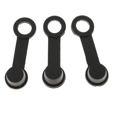 Pacote de 50 Tampas de Parafuso de Sangria de Freio Bomba de Drenagem de Óleo Graxa Cobertura de Pó de Borracha 8mm