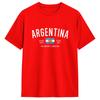 Argentina Flag 100 Cotton Tshirt For Male Summer Vintage Tshirts O Neck Trendy Tee Shirt Plus Size Dropshipping Clothing