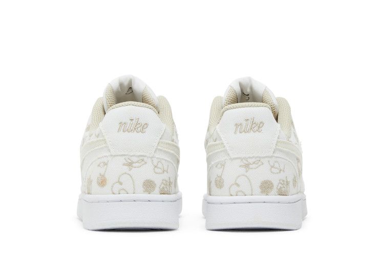 Women's Sneakers Nike Court Vision Low Valentine's Day (Women's) Summit White/White/Rattan/Natural