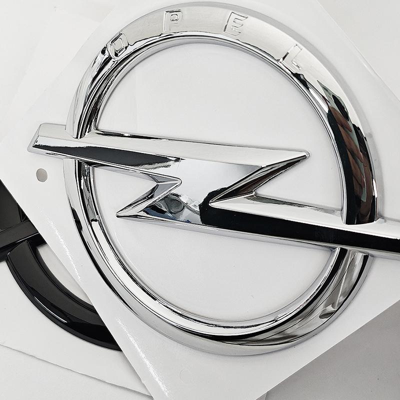 83mm 91mm 118mm 120mm 128mm 145mm 155mm Car Front Grille Emblem Rear Trunk Badge Sticker For Opel Astra Insignia Corsa Zafira