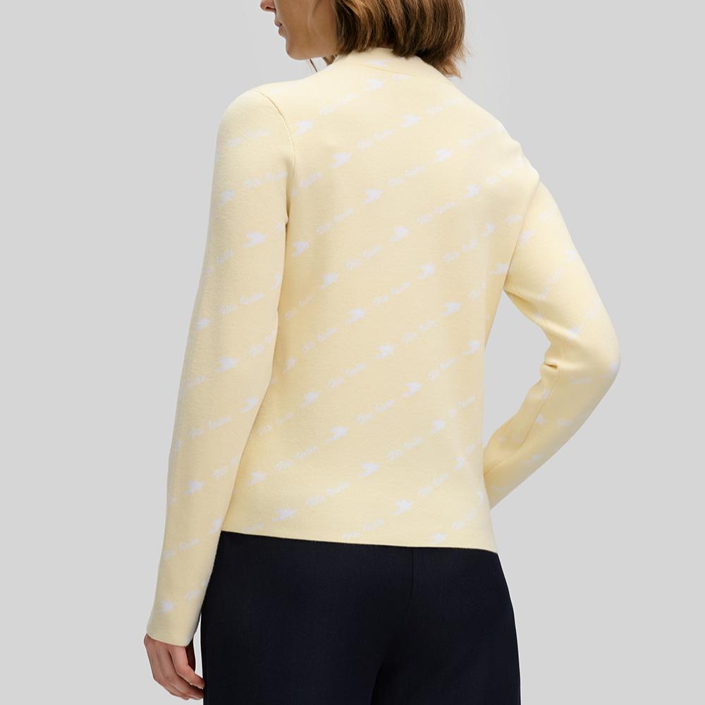 Fila Fashionable Comfortable Round Neck Knit Sweater Women Tops Spectrum-Green F11W514405FGN