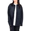 Converse Shirts Unisex Black Lapel Moderate Workwear 10027258-A01
