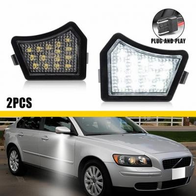 White LED Side View Under Mirror Puddle Light for Jaguar XF 2009-21/XK 2006-14 A
