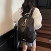 Schoolbag Backpack Women's Travel Light Casual High Value Canvas Large Capacity Casual Backpack Student Commuting Class School Bag