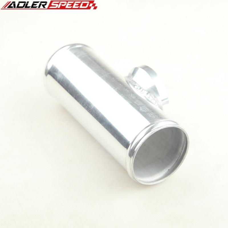 ADLERSPEED 2.5" 63mm OD Aluminum Turbo Charge T Pipe HKS Style Blow Off Valve Adapter
