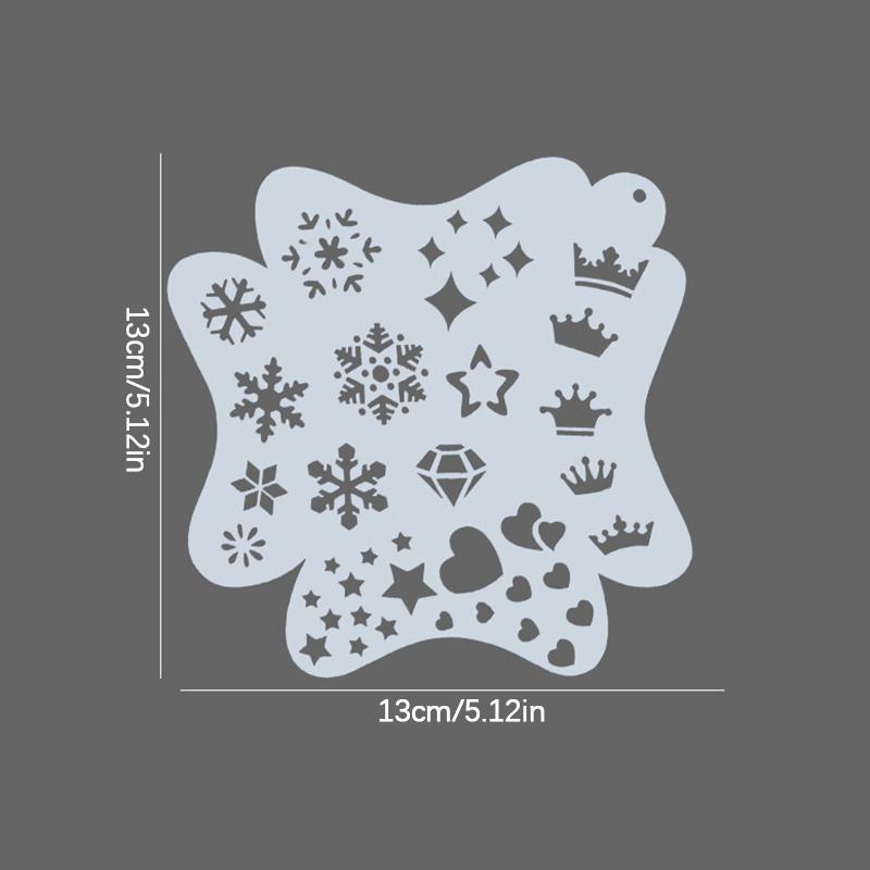 Stencils For Body Painting Face Art Stamps Temporary Tattoos Reusable Stencils Plastics
