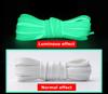 Luminous Shoelaces Athletic Sport Flat Canvas Shoe Laces Glow In The Dark Night Color Fluorescent Shoelace Shoe Accessories