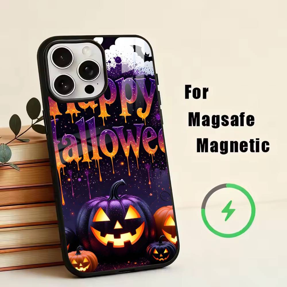 Halloween-HH  Phone Case For iPhone17,16,15,14,13,12,11 Plus,Pro Magnetic with Magsafe Wireless Charging