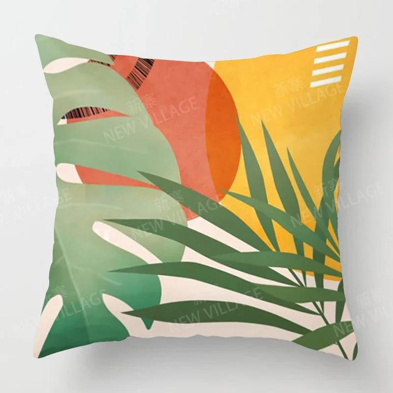 Nordic Fall Home Decor Autumn  Throw Pillow Cover Sofa Cushion Cover  Modern 45x45cm 45*45 50x50 60x60cm 40*40cm 35x35 Morandi