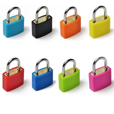 Small Mini High-Quality Strong Steel Padlock for Travel Suitcase Luggage Schoolbag - Anti-Theft Security Lock with 2 Keys