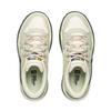 Li Ning Classic Versatile Fashion Thick Sole Comfortable Rebound Non-Slip Wear-Resistant Breathable Low-Top Skate Shoes Women sneaker Green AGCW166-1