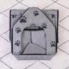 Pet Small Kennel, Dog House, Cat Kennel, Small Paw Graphic Foldable Pet Nest, Puppy Dog Cat House, Pet Kennel