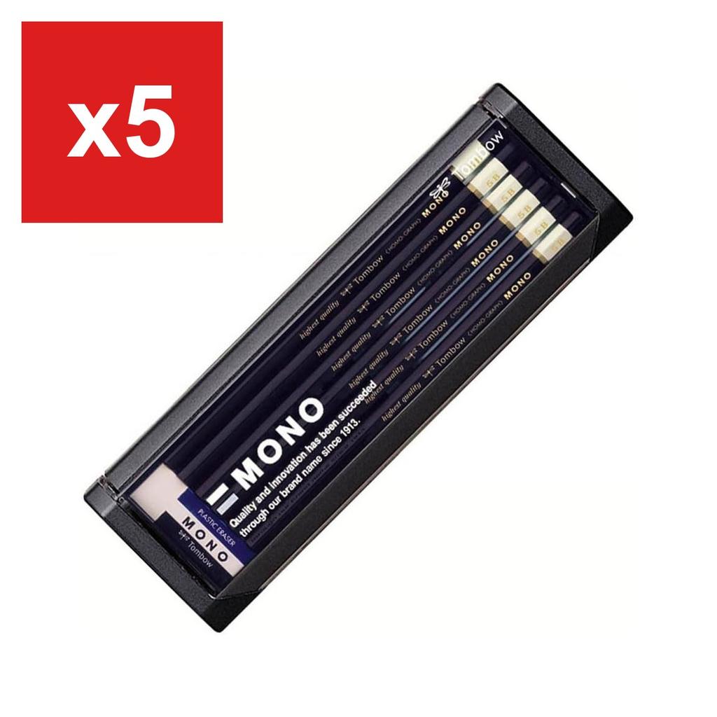 Tombow Pencil 'MONO', 5B, 2 Dozen Pack