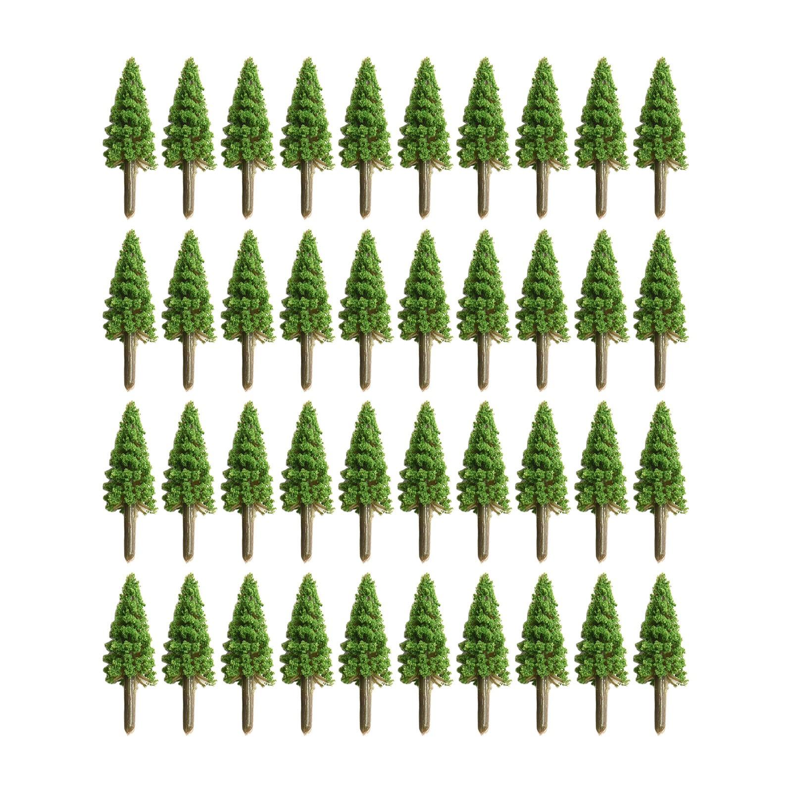 

Миниатюрная настольная игра Парковый ландшафт Декорация Модельные деревья для железной дороги H 3.5CM