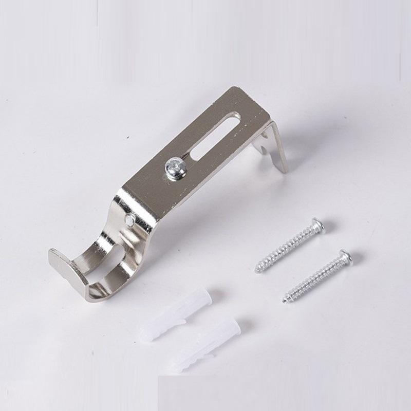 

Набор кронштейнов для карнизов, крючки, современный серебряный