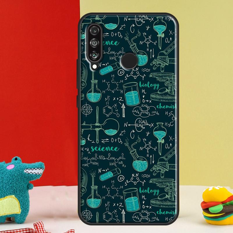 Biology and Chemistry For Huawei Nova Y91 Y90 Y60 Y70 Y72 Y61 9 10 SE 12i 12s 11i 5T P60 Pro P20 P30 P40 Lite Case