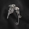 Alloy Bohemian Flower Earrings With Botanical Leaf For Gift Ladies