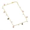 Pink Chalcedony, Quartz Gemstone 925 Sterling Silver Jewelry Necklace 20" GK-7575