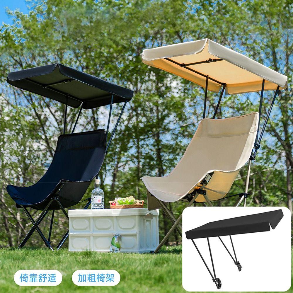 Copertura Tenda Ombrellone Pieghevole per Sedia da Esterno Tenda Staccabile per Sedia Tenda da Campeggio Parasole Spiaggia