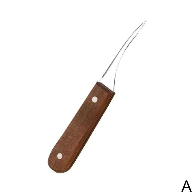 Stainless Steel Shrimp Peeler Prawn Shrimp Deveiner Fishing Knife Lobster Shell Remover Peel Device Kitchen Seafood Tools