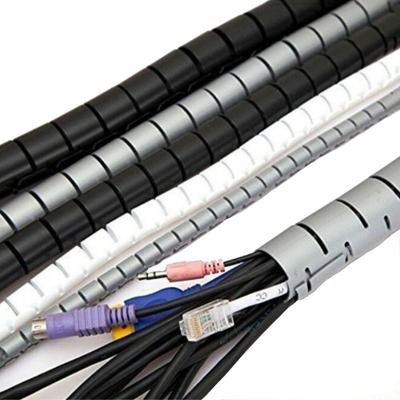 Flexible Spiral Tube Cable Winder Cord Protector Cable Organizer Management Storage Pipe