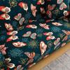 Printed Couch Cover Sofa Cover Elastic Slipcovers for Pets Chaselong Protector L Shape Anti-dust Machine Washable