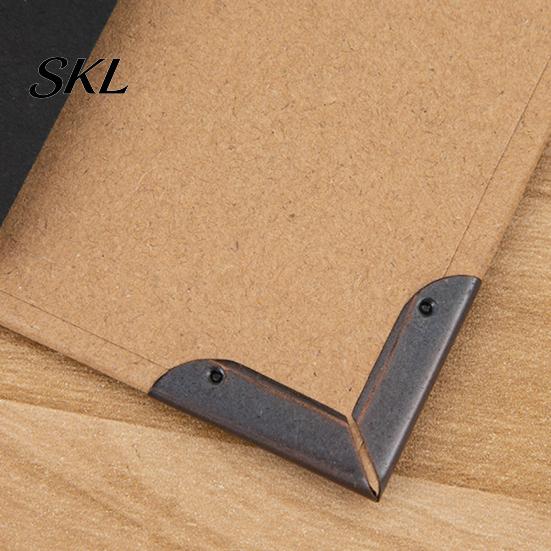 Retro Design Photo Album Sunflower DIY Scrapbook Album, Paste-In Memory Book with Thick Blank Pages, Creative Handmade Craft Keepsake for Travel