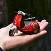 1:43 Pullback Car Retro Style Three Wheeled Vehicle Model Gift Cake Decoration