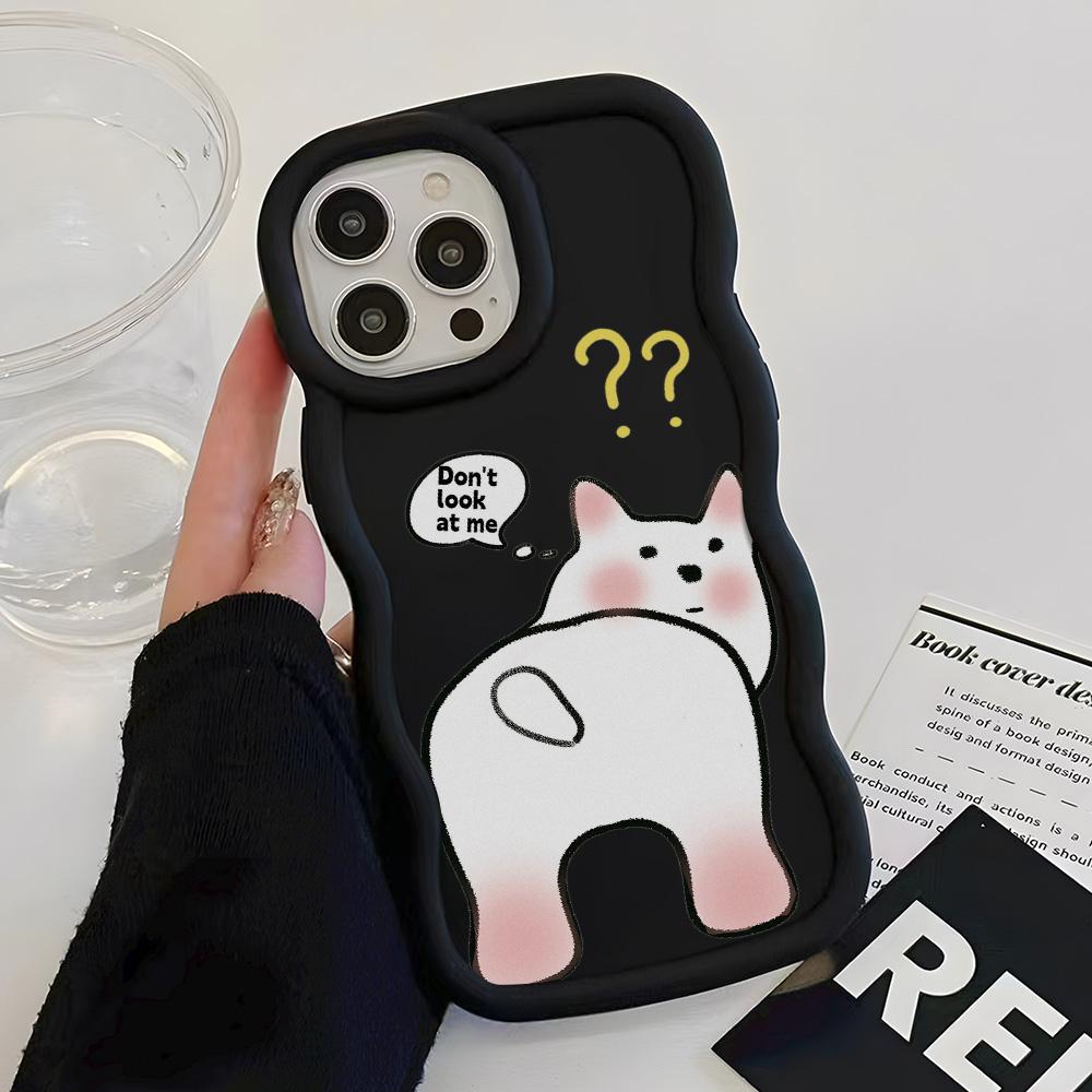 

Чехлы для мобильных телефонов iPhone 11 13 XR 15 Pro Max 12 14 Pro Max Чехол для iPhone 16 7 Plus 8 Plus XS Max 15 Plus Macaron Cartoon Cute Anti-Drop Водонепроницаемый iPhone 15 Plus чёрный