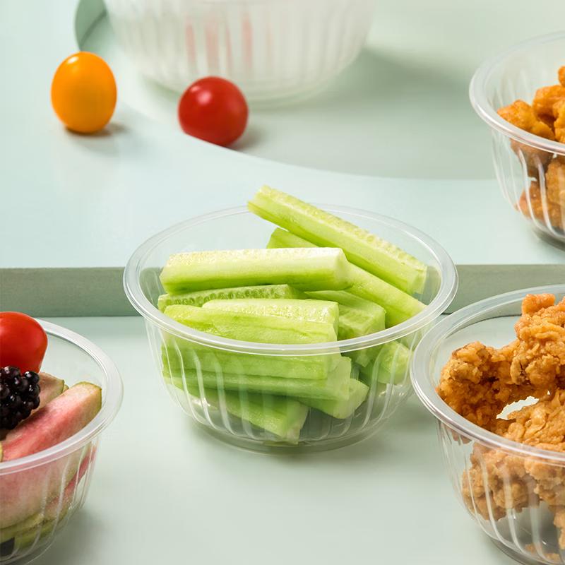 Chahua Disposable Plastic Bowls 500ml