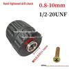 Hand Drill Self-Locking Chuck 0.8-10mm - Hand-Tight Drill Accessories Power Tool