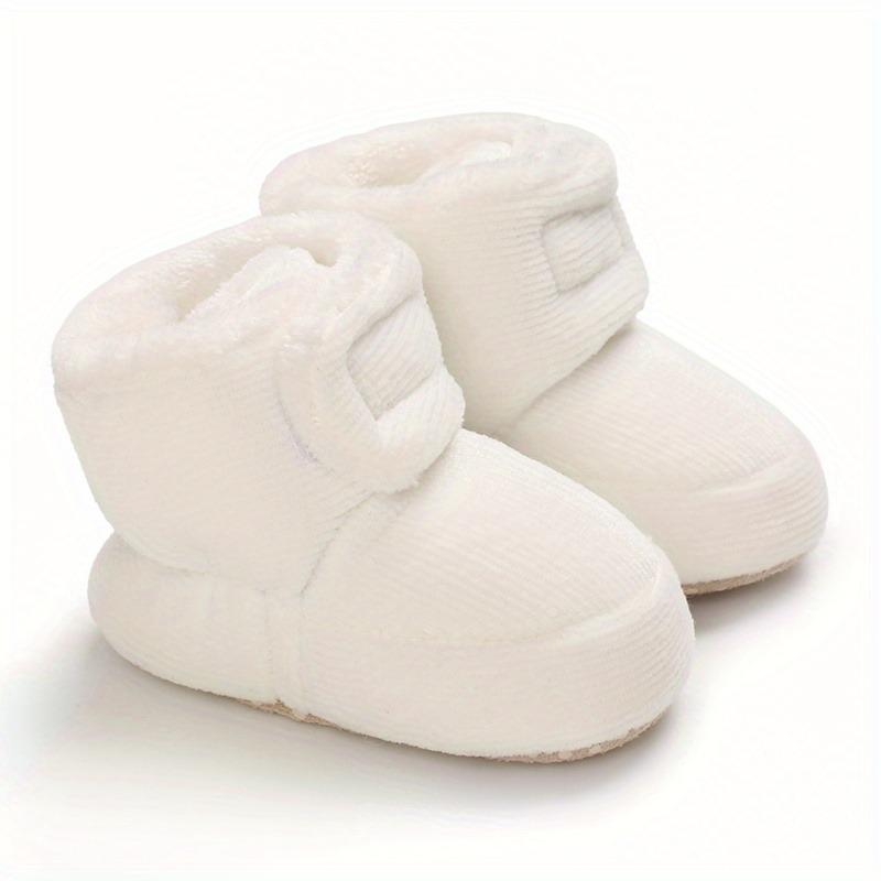 Kleinkind Baby Mädchen Stiefeletten Plus High Top Hausschuhe Indoor Schuhe Krabbelschuhe Lauflernschuhe für Winter