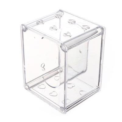 Transparent Plastic Square Storage Holder Smart Electronic Watch Display Protective Box For Student Gifts