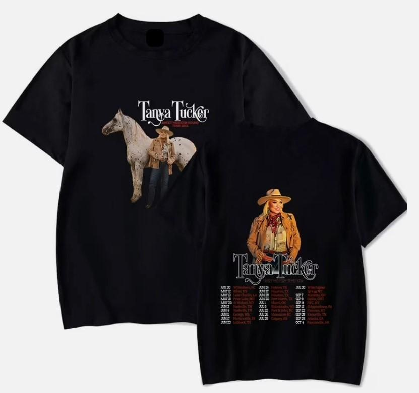 

Tanya Tucker Sweet Western Sound Tour T-shirt size S-5XL Unisex T-Shirt XXXL