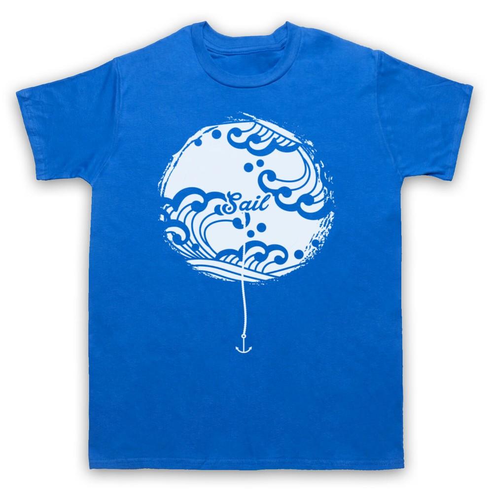

Sail Sea Lover Love Of Sailing Boat Enthusiast Anchor Mens And Womens T-Shirt 4XL
