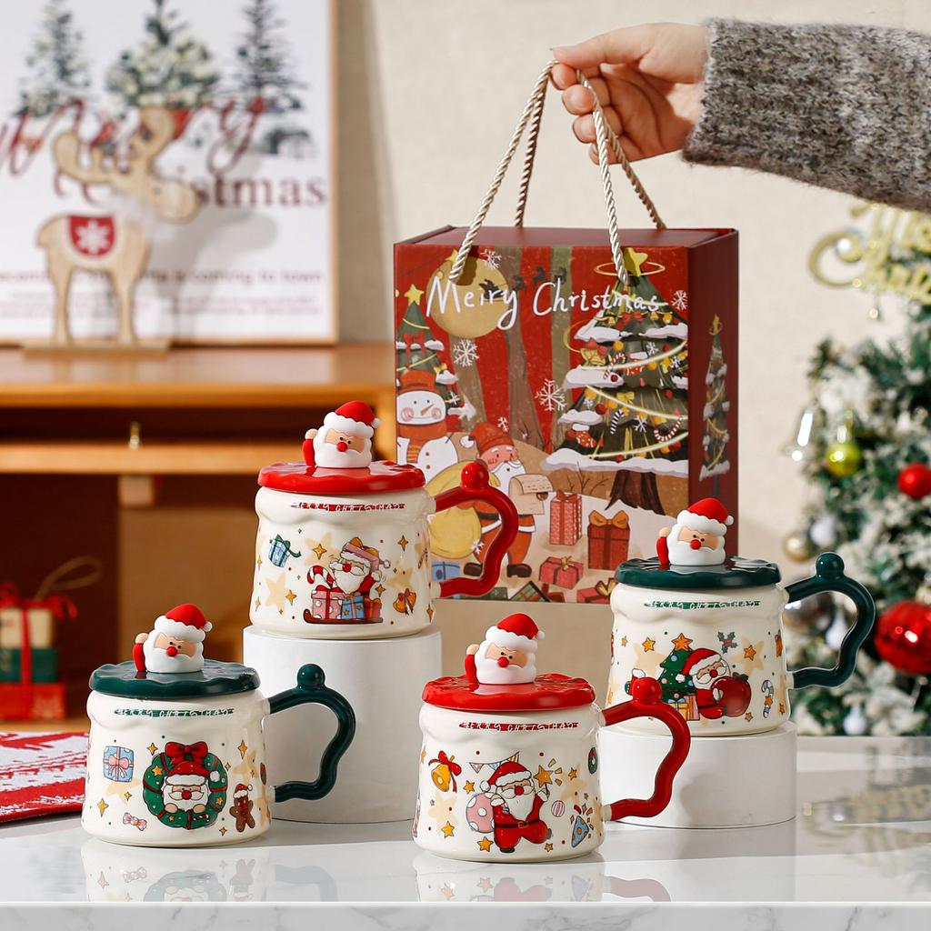 Christmas Gift High Value Mug Souvenir Birthday Gift Design Cup Ceramic Christmas Coffee Cup