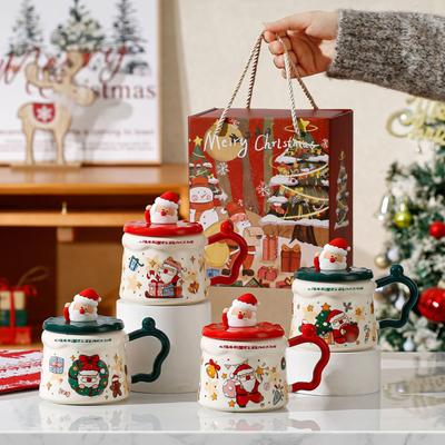 Christmas Gift High Value Mug Souvenir Birthday Gift Design Cup Ceramic Christmas Coffee Cup