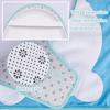 Elastic Easter Rabbit Toilet Seats Cover and Toilet Rugs U Shaped Adds a Touch of Fun to Your Bathroom Decoration