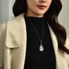 Simple Water Drop Crystal Jewelry Women's Autumn and Winter Pendant Accessories Long Temperament Pendant Necklace