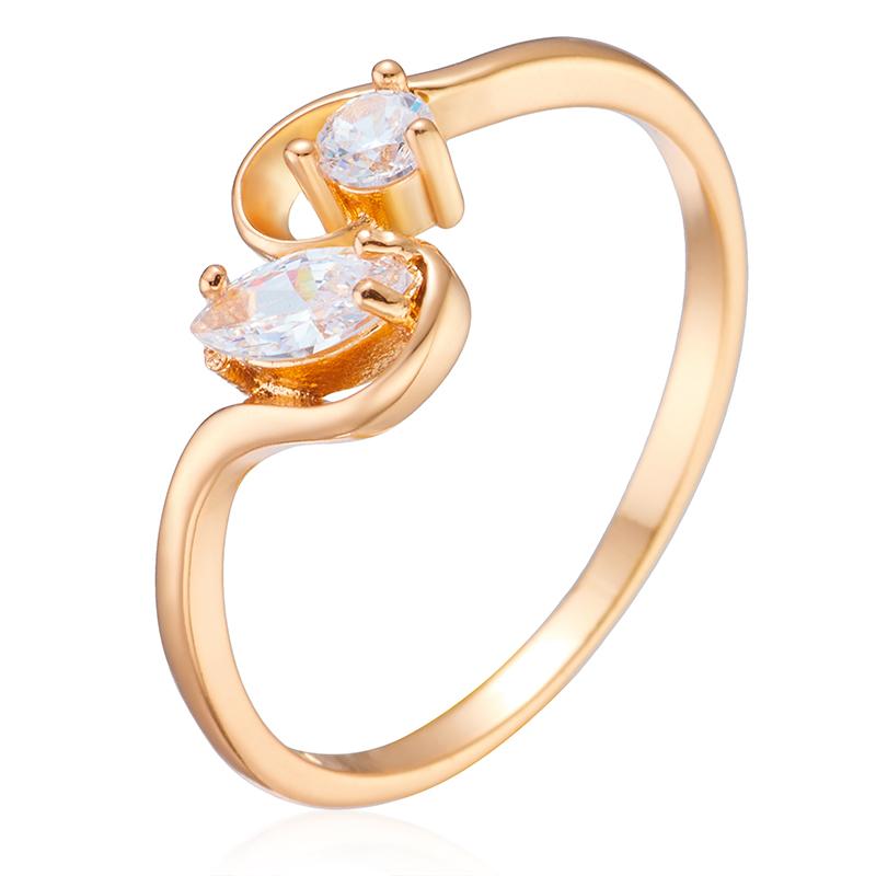 

Женское кольцо Kinel Slim с кубическим цирконом 8