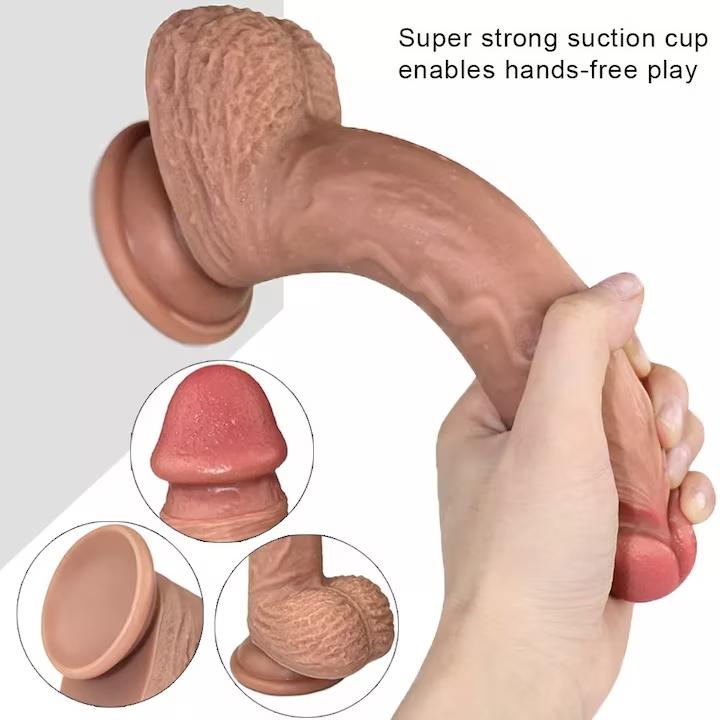 Dildo Anal Sex Toy For Woman Real Penis Dildo Vagina Female Masturbator Erotic Adult Sex Toy Shop Artificial Penis