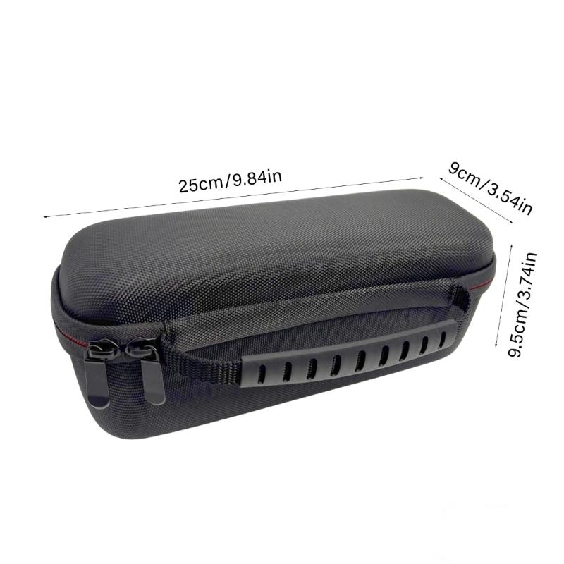 High Density Water Resistant Box Carrying Case for Pill2024 Speakers Featuring Shock Protections Accessory Storage Bag