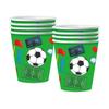 World Cup Party Decorations Set, Disposable Paper Plates Cups Banner Tablecloth, Soccer Theme Birthday Party Supplies