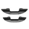 2PCS Kayak Paddle Holder Clip Black Corrosion Resistant Plastic Universal for Ships