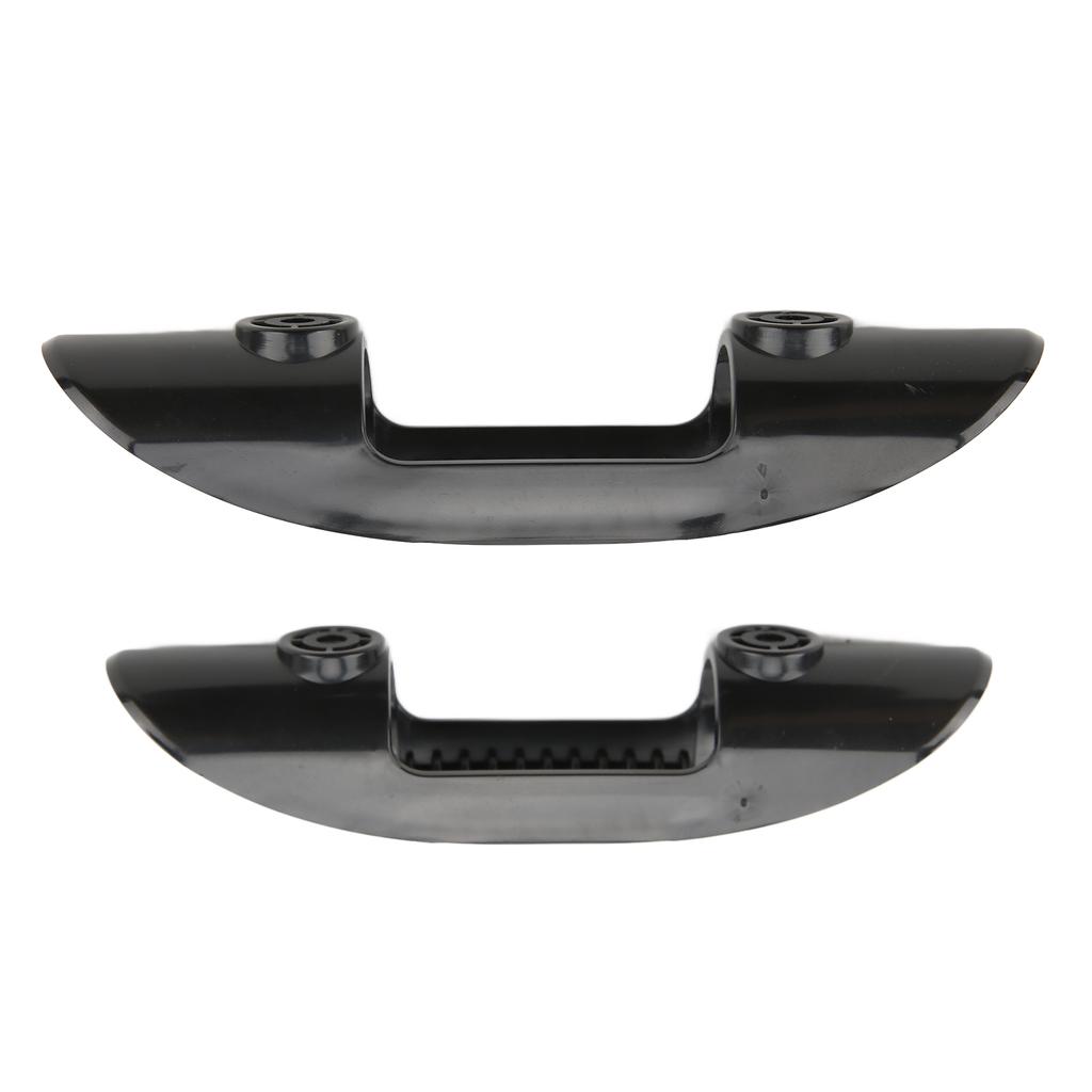 2PCS Kayak Paddle Holder Clip Black Corrosion Resistant Plastic Universal for Ships