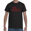 The Omen Unisex Tshirt Classic Horror Movie TShirt Short Sleeve Men Women AllSeason Black Casual Crew Neck Cotton Tee