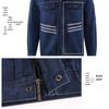 Men's Flame Retardant Denim Workwear Set for Spring and Autumn – Anti-Scald Protection for Electric Welders